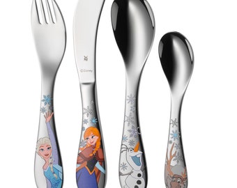 WMF kinderbestek (vanaf 3 jaar) Frozen/Ice Princess met persoonlijke gravure