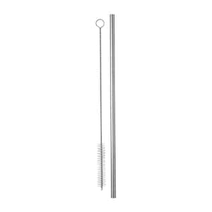 Stainless steel straw with engraving of your choice