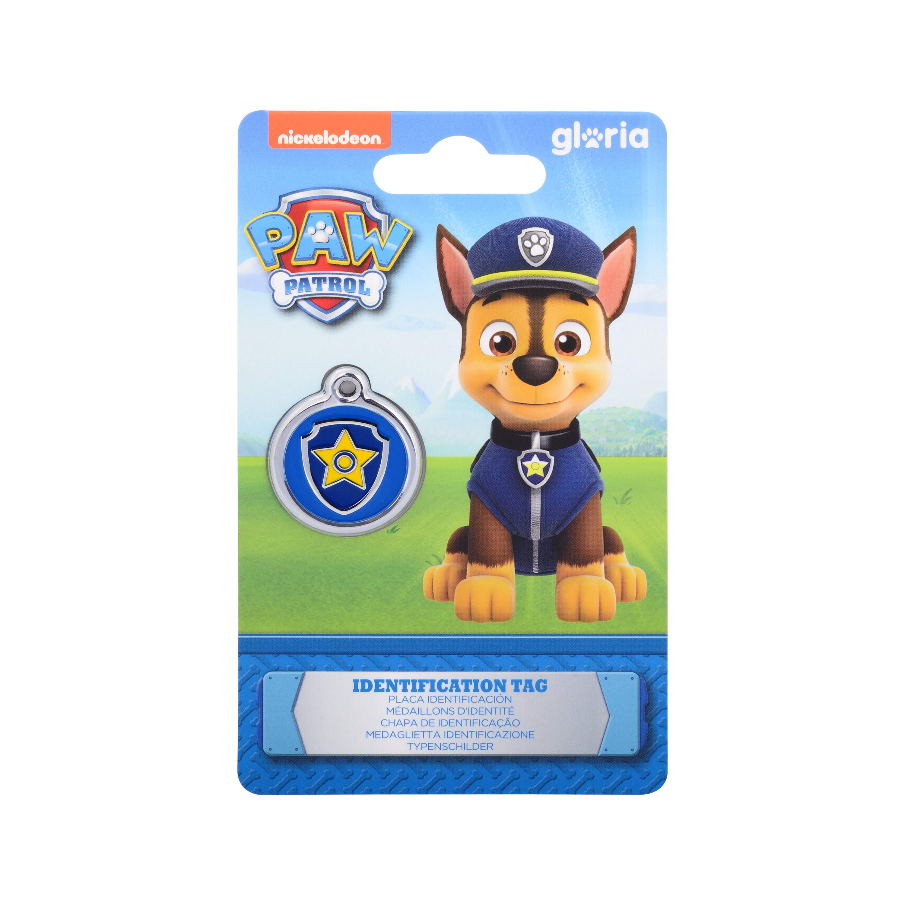 Reddingo Laser Engraved Dog Tag Paw Patrol Chase Etsy