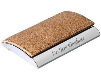 Yonkers business card case with engraving of your choice