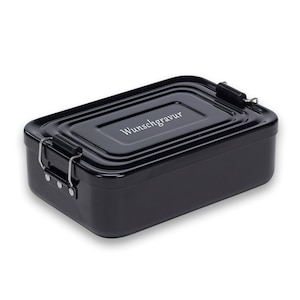 Lunch box / lunch box con incisione a scelta
