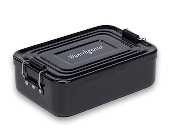 Lunch box / lunch box with engraving of your choice