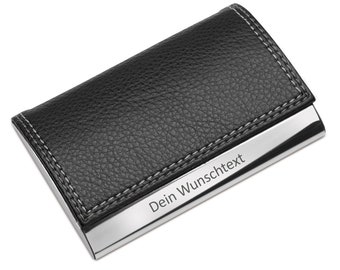 Elversum business card case with engraving of your choice