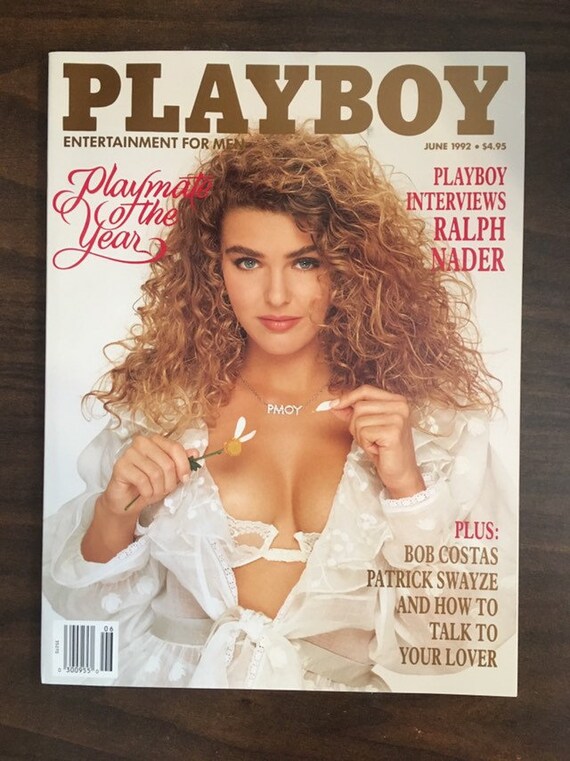 Playboy magazine, June 1992. Excellent copy. Playmate if yhe year, nude  photography MATURE CONTENT adult centerfold play