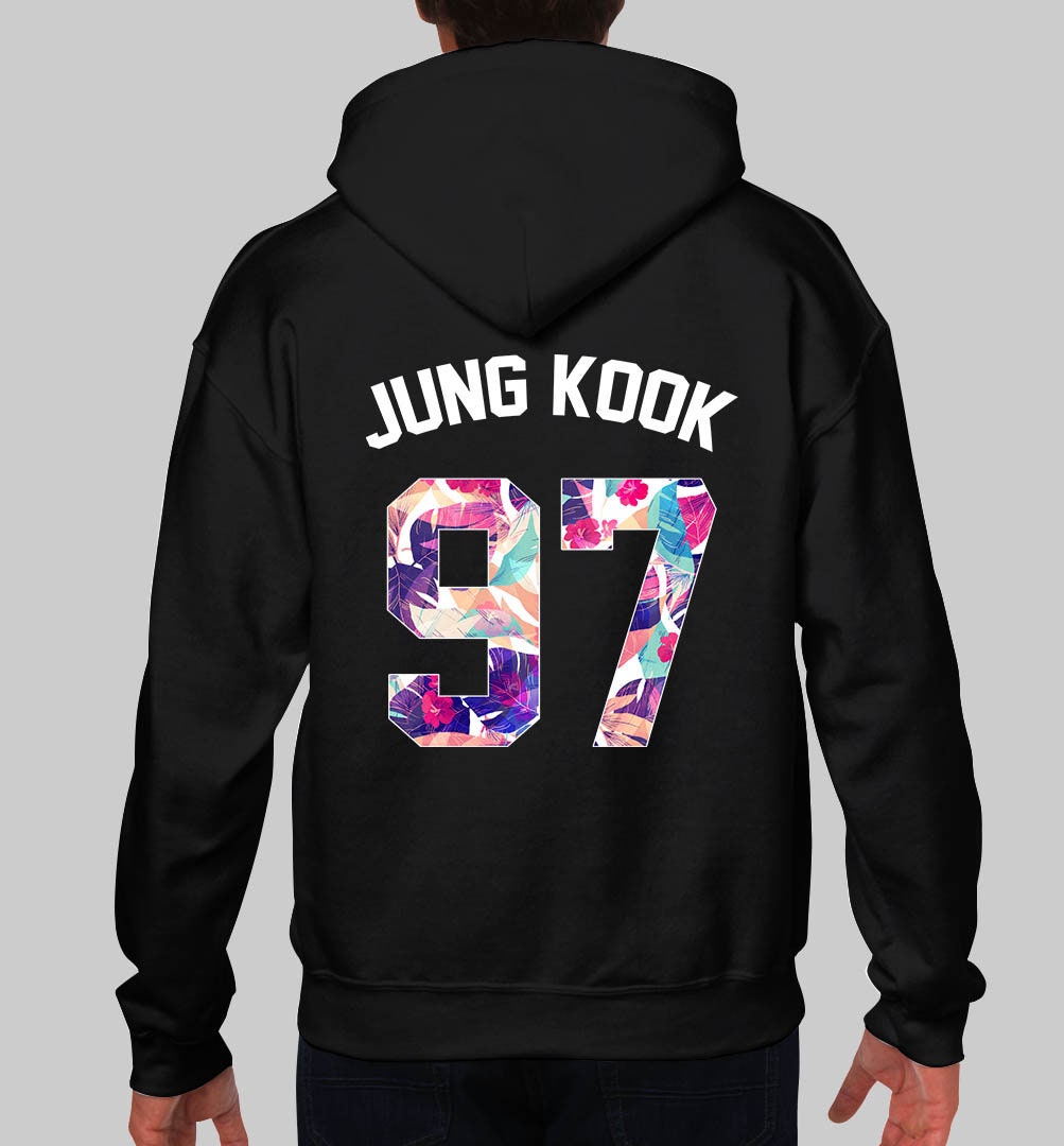 KPOP BTS Hoodie JUNGKOOK Hoodie | Etsy