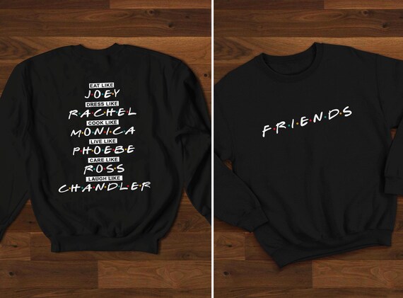 friends sweatshirt etsy