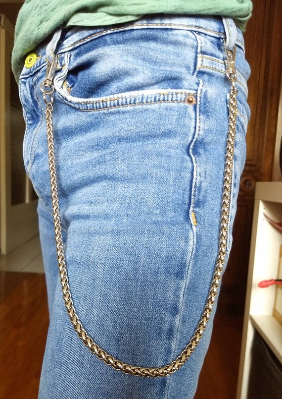 Mens wallet chain eboy chains for pants chain men trouser Etsy