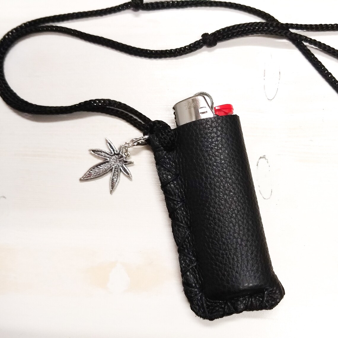 Lightercase Lighter Necklace Adjustable Lighter Holder Etsy