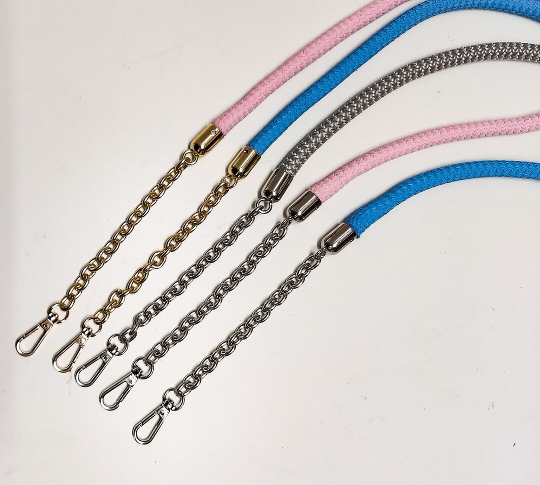 Diy Bag Handles Chain Handles Pair Tote Bag Handles Diy Etsy