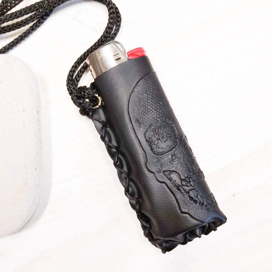 Lightercase Lighter Necklace Adjustable Lighter Holder Etsy