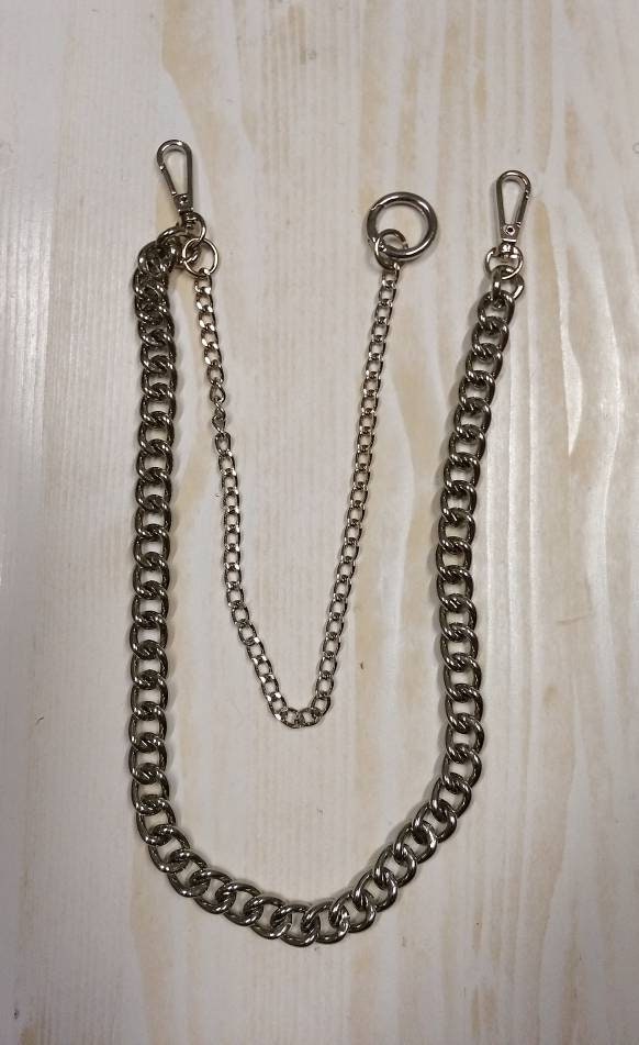 Double Pants Chain Wallet Chain Men Trouser Chain Keychain - Etsy