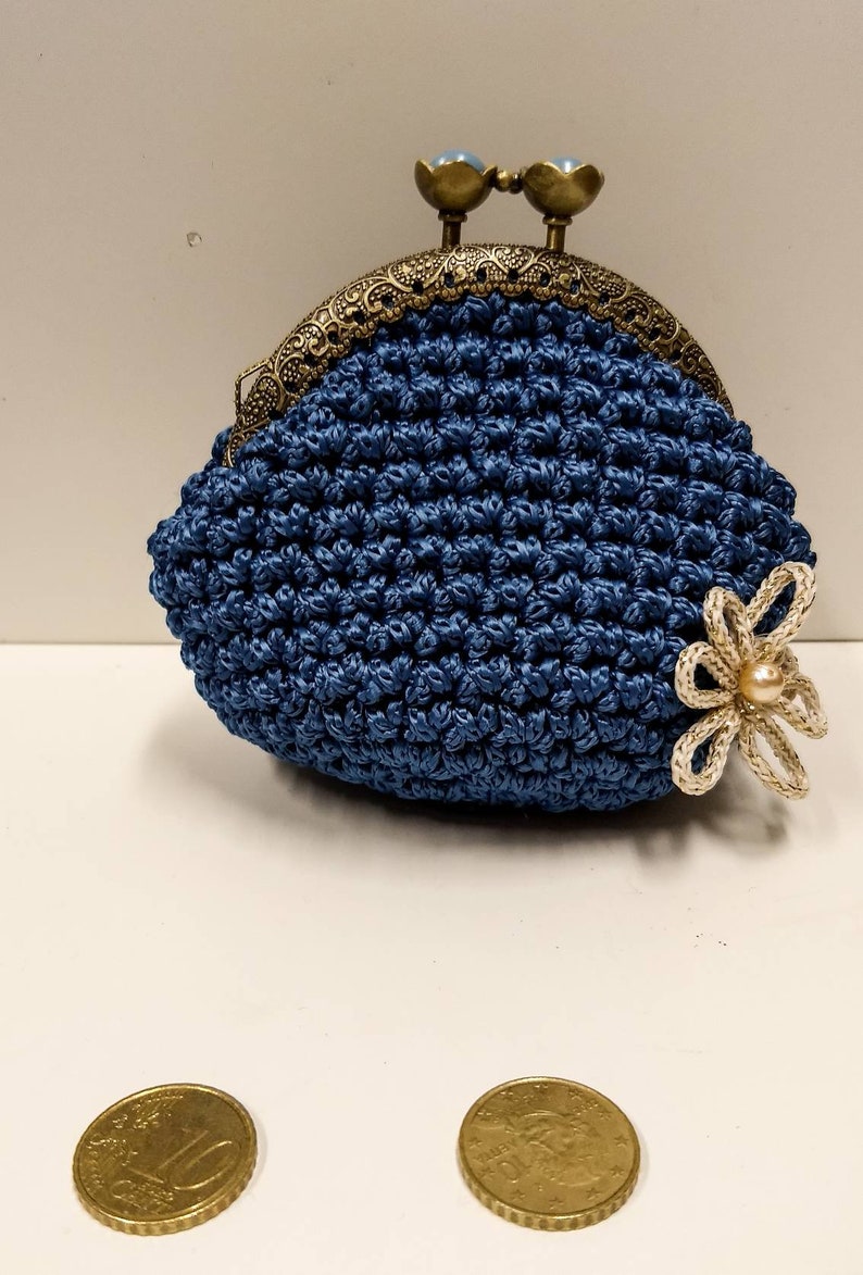 Cute Crochet Coin Purse for Mom Birthday Gift for Grandma Etsy UK