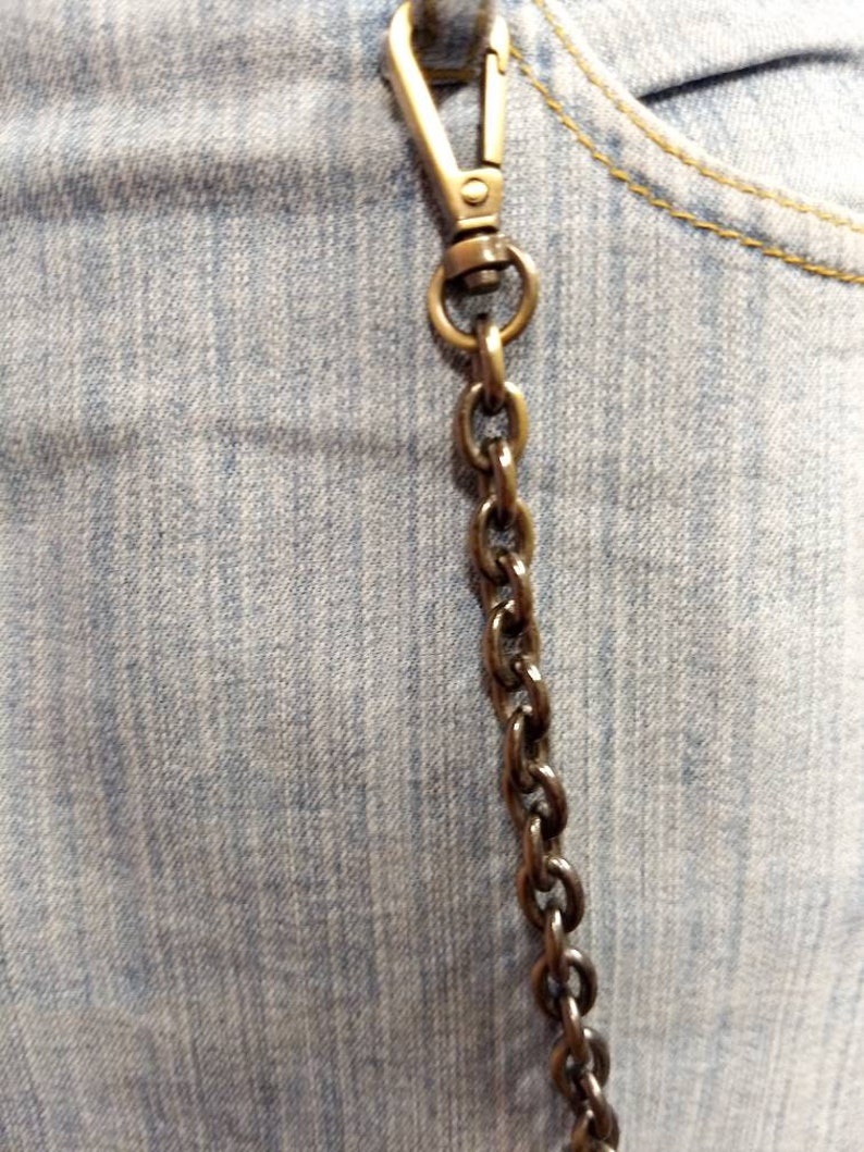 Brass Wallet Chain Pants Chain for Men Trouser Chain Keychain Etsy