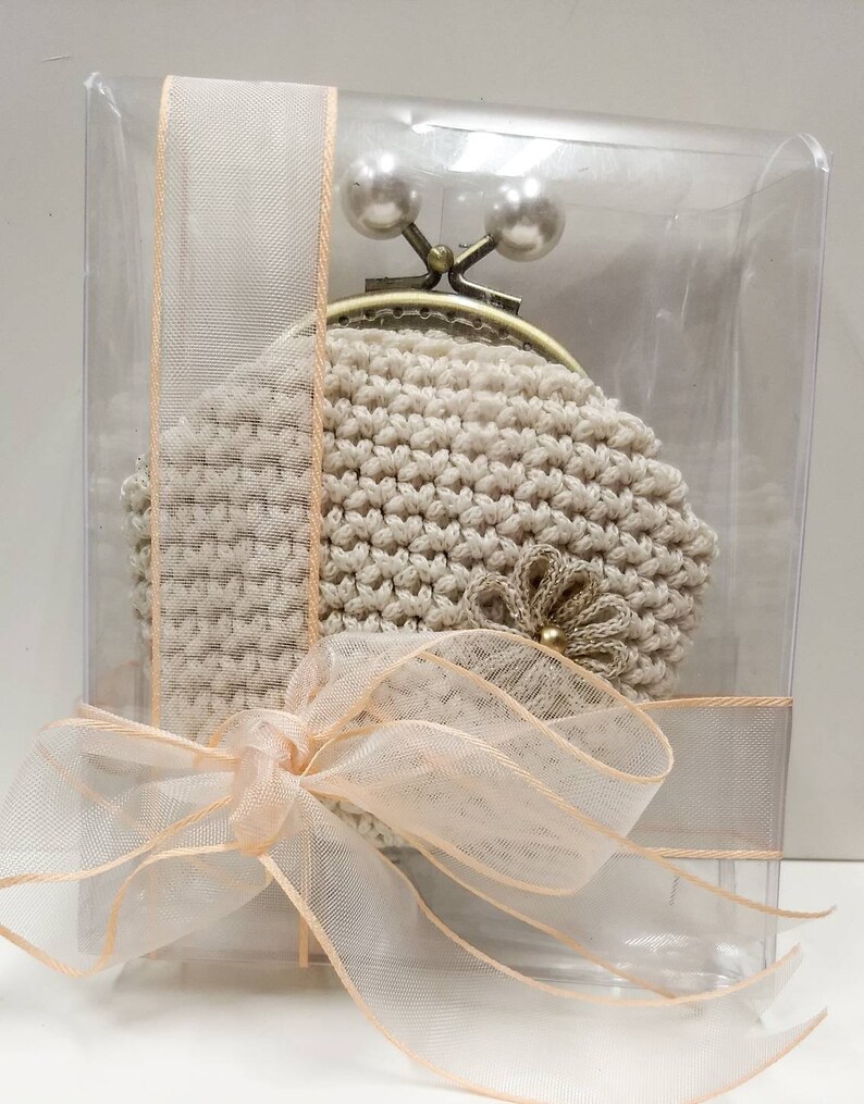 Cute Crochet Coin Purse for Mom Birthday Gift for Grandma Etsy UK