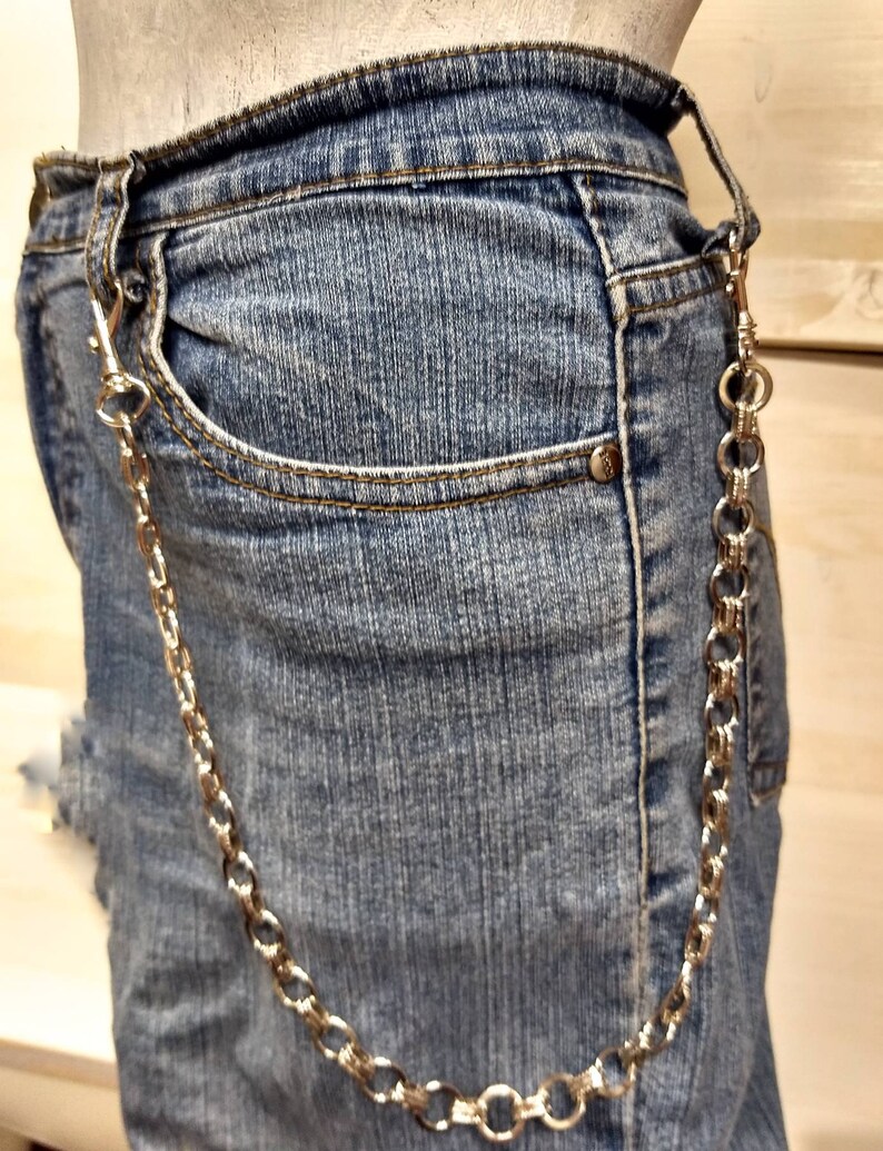 Belt chain Eboy chains chunky trucker Wallet chain for men Etsy