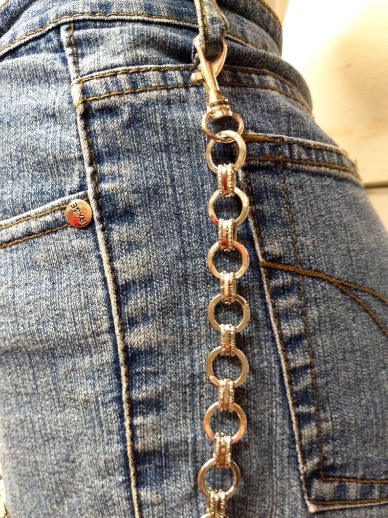 Belt chain Eboy chains chunky trucker Wallet chain for men Etsy