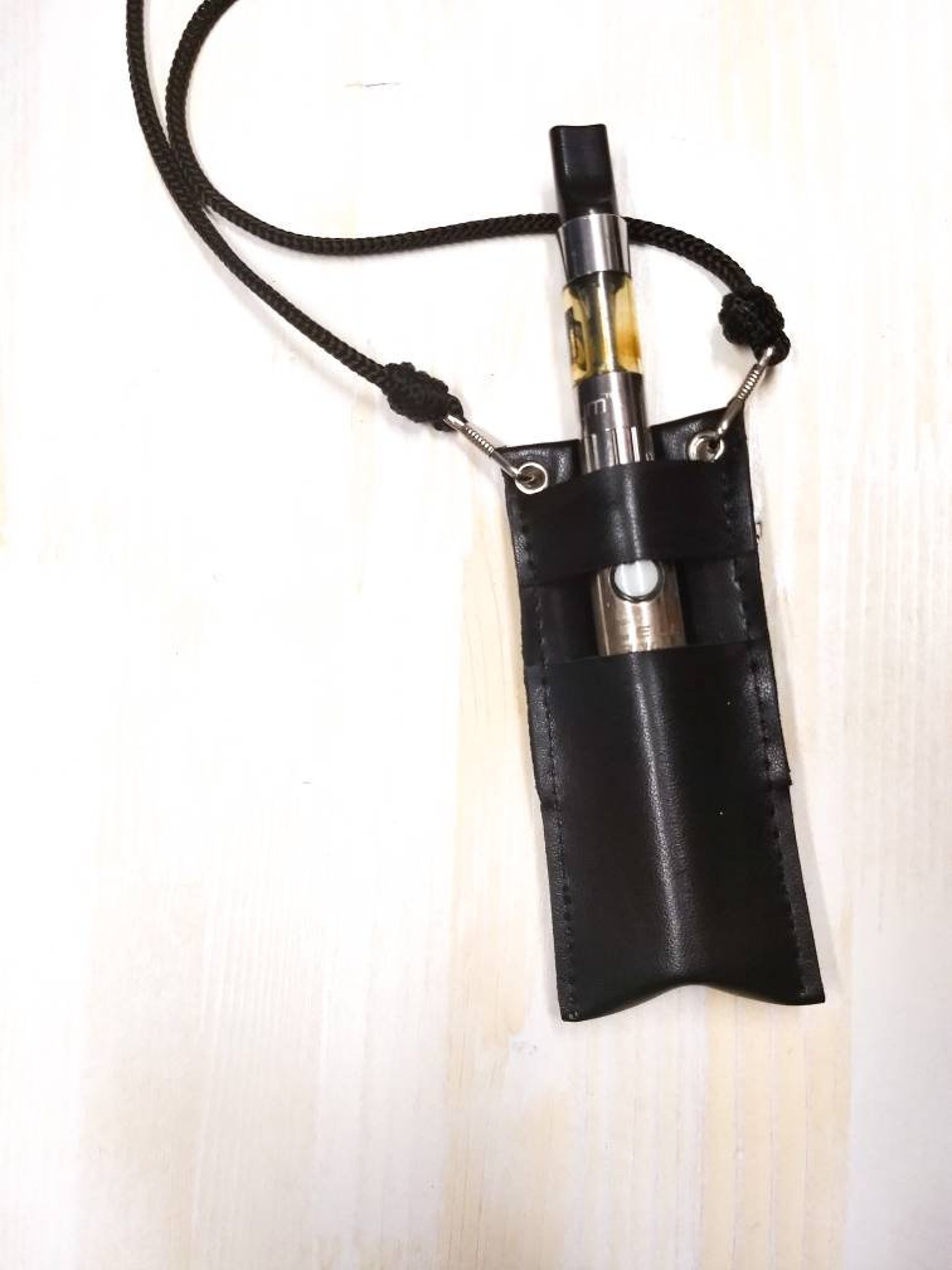 Ecig Necklace vape pen case e cig case eco leather vape pen Etsy