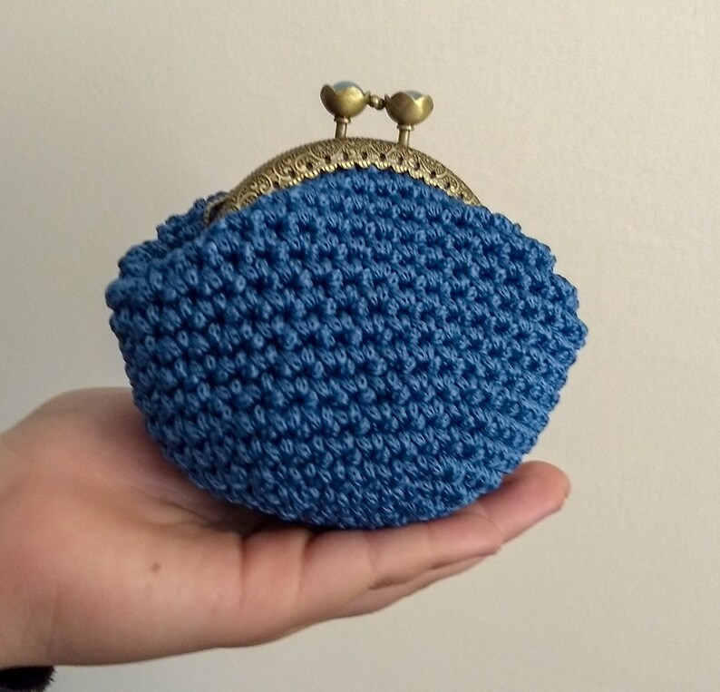 Cute Crochet Coin Purse for Mom Birthday Gift for Grandma Etsy UK