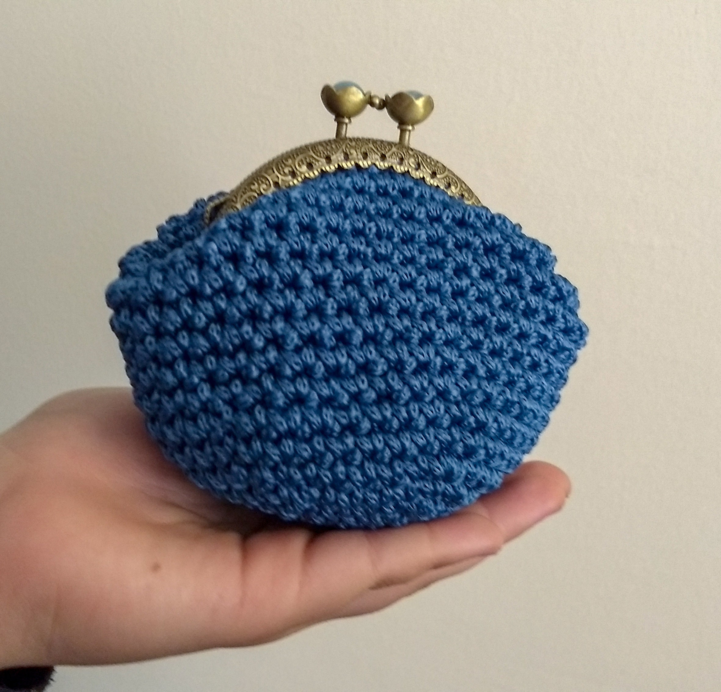 Cute Crochet Coin Purse for Mom Birthday Gift for Grandma Etsy UK