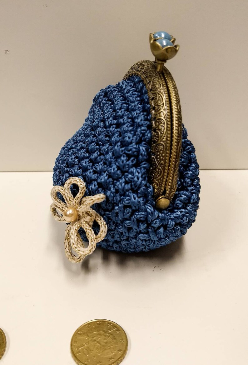 Cute Crochet Coin Purse for Mom Birthday Gift for Grandma Etsy UK