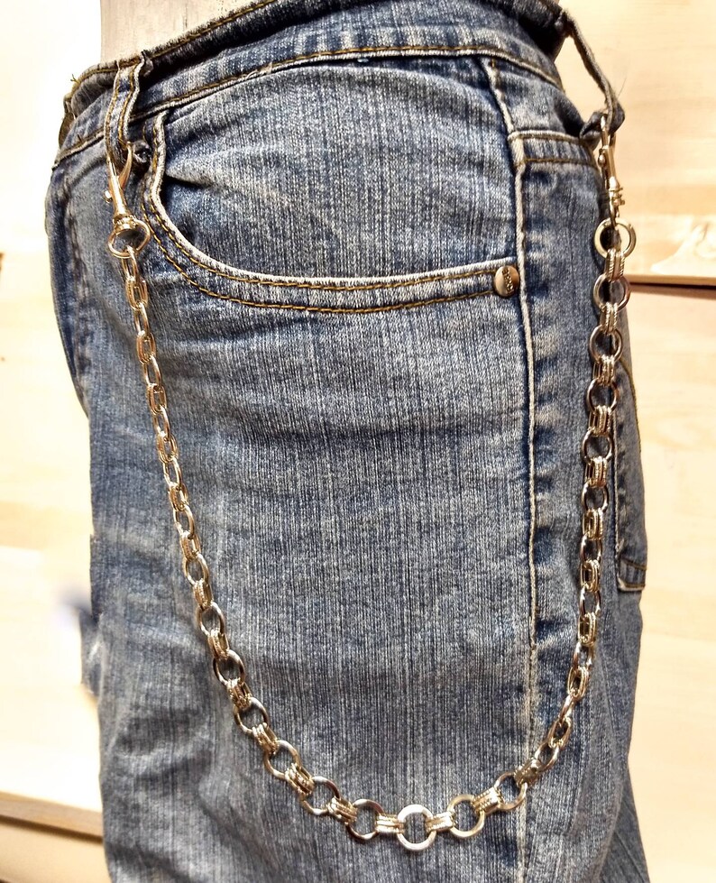 Belt chain Eboy chains chunky trucker Wallet chain for men Etsy