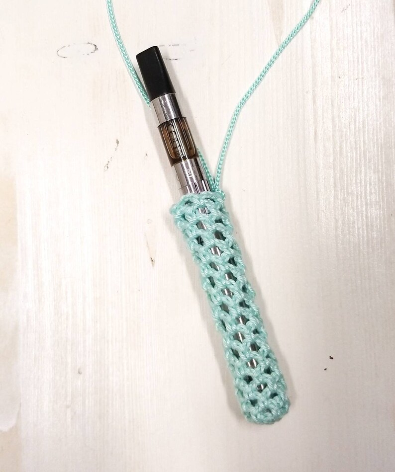 Vape Pen Case Vape Pen Holder Crochet Necklace Vape Case Etsy