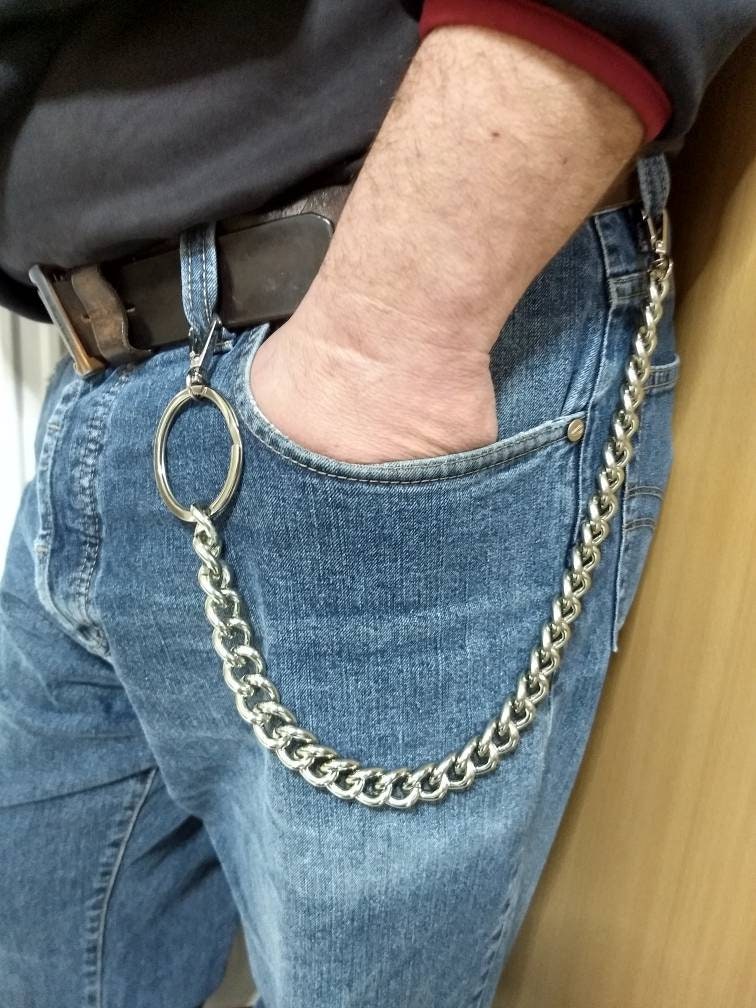 chain jeans