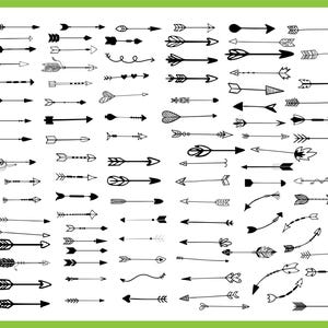 Hand Drawn Doodle SVG Bundle: 550+ Line Art Vector Elements (Digital Download) image 3