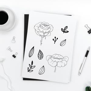 Floral SVG Mega Bundle: 250 Wildflower & Botanical Designs (Digital Download) image 5