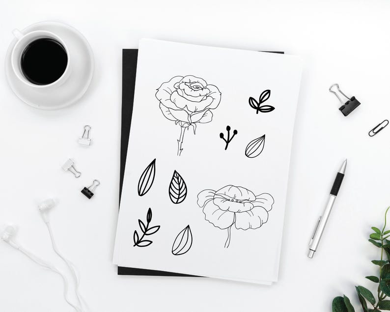 Floral SVG Mega Bundle: 250 Wildflower & Botanical Designs (Digital Download) image 5