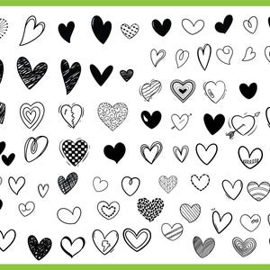 Hand Drawn Doodle SVG Bundle: 550+ Line Art Vector Elements (Digital Download) image 4