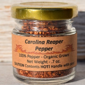 Ground Organically Grown Carolina Reaper