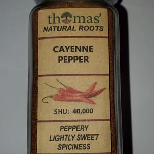 Ground Organic Cayenne Pepper