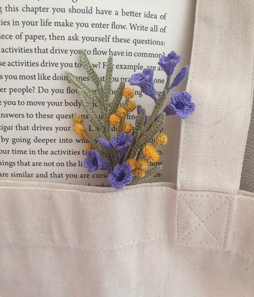 Crochet Jacaranda and Wattle Brooch Wedding Flower Etsy