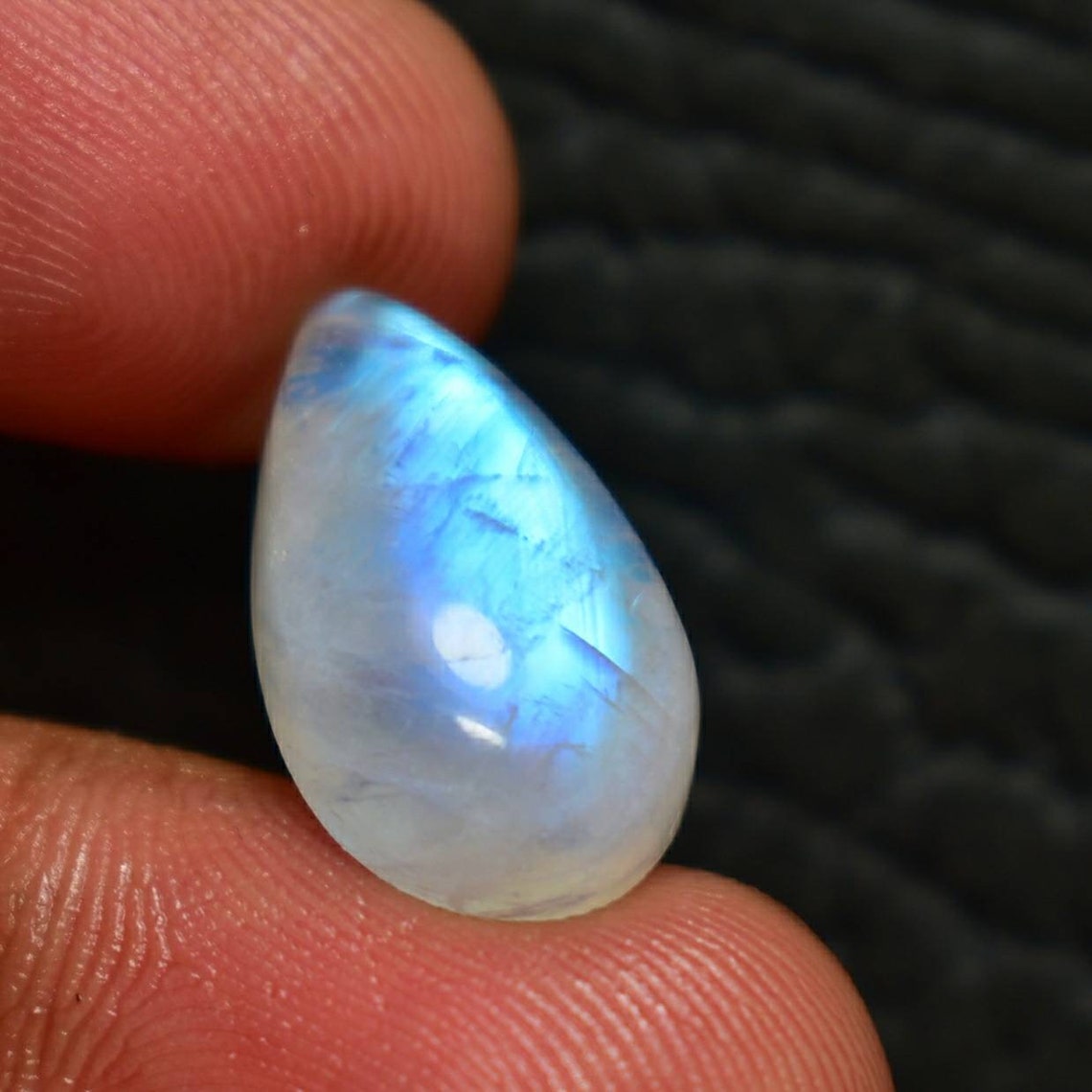 Natural White Rainbow Moonstone Cabochon Rainbow Moonstone Etsy