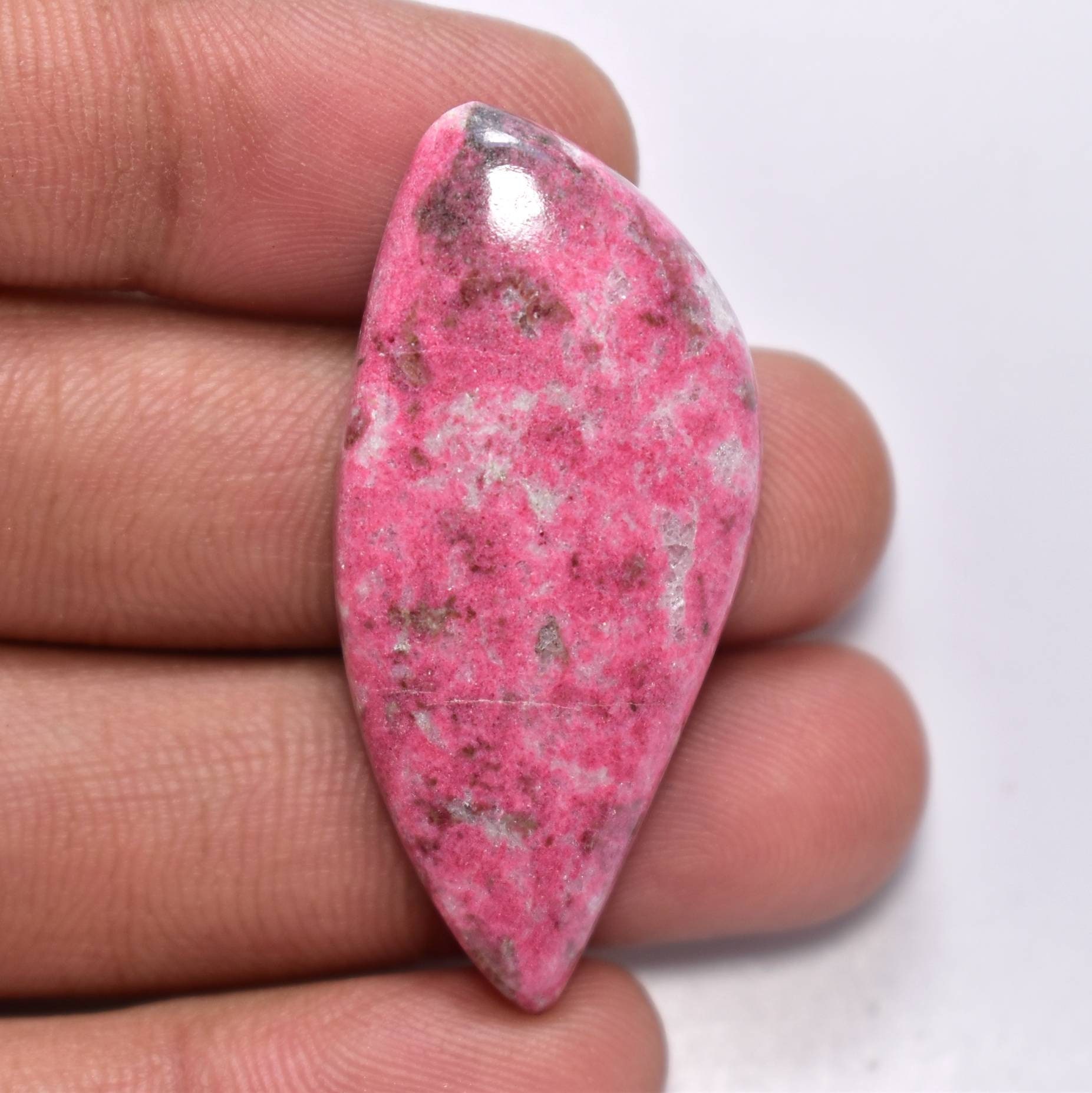 Norway Pink Thulite Cabochon Pink Thulite Gemstone Freeform | Etsy