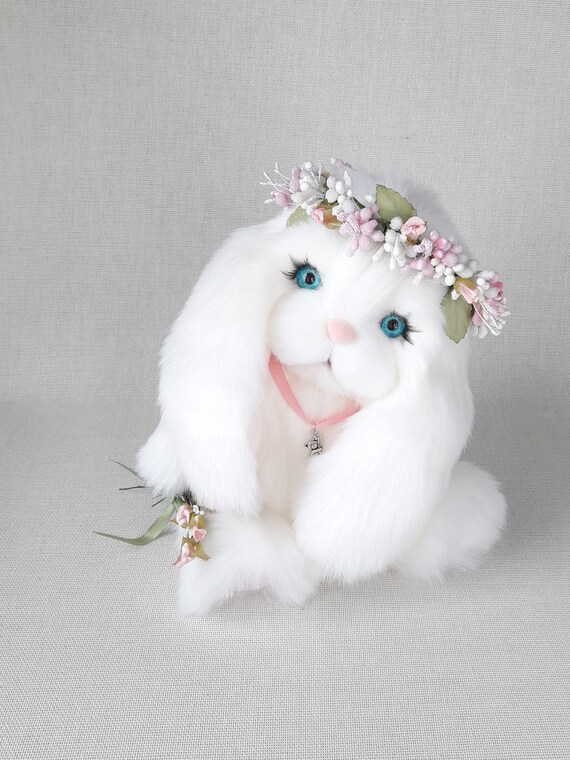 white bunny teddy