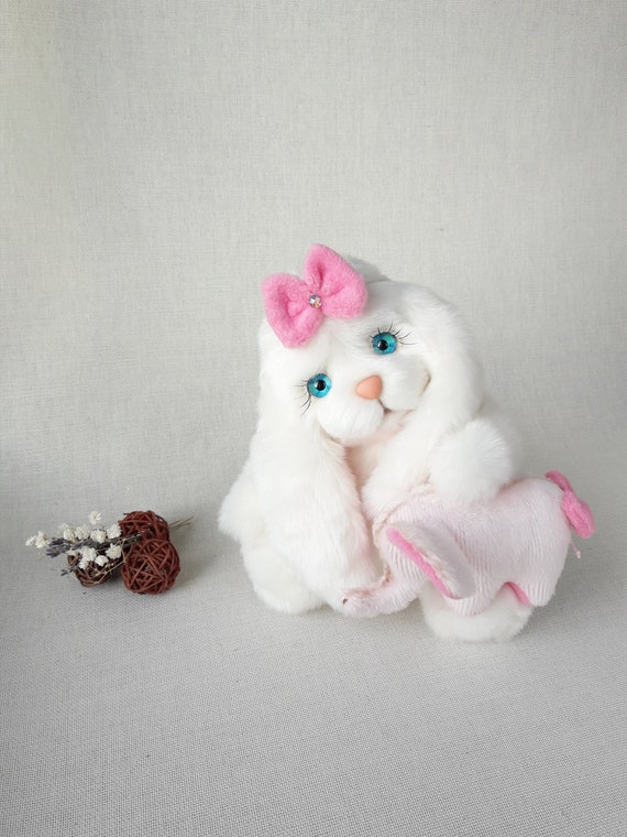 white bunny teddy