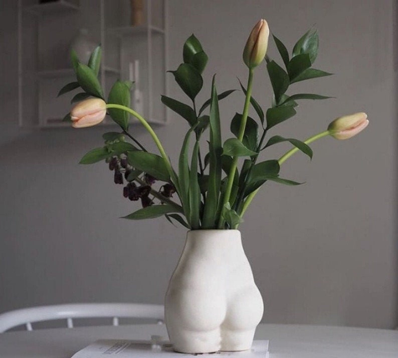 Ceramic Female Body Vase Female Body Vase Torso Body Etsy