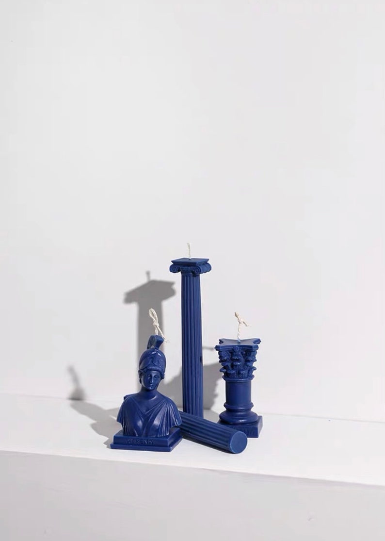 Ancient Greek Goddess Athena Candle Etsy
