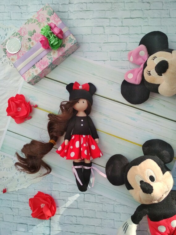 Doll keychains Dolls Keychains Interior dolls Textile dolls Tilda Puppet Accessories