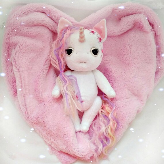 baby unicorn teddy