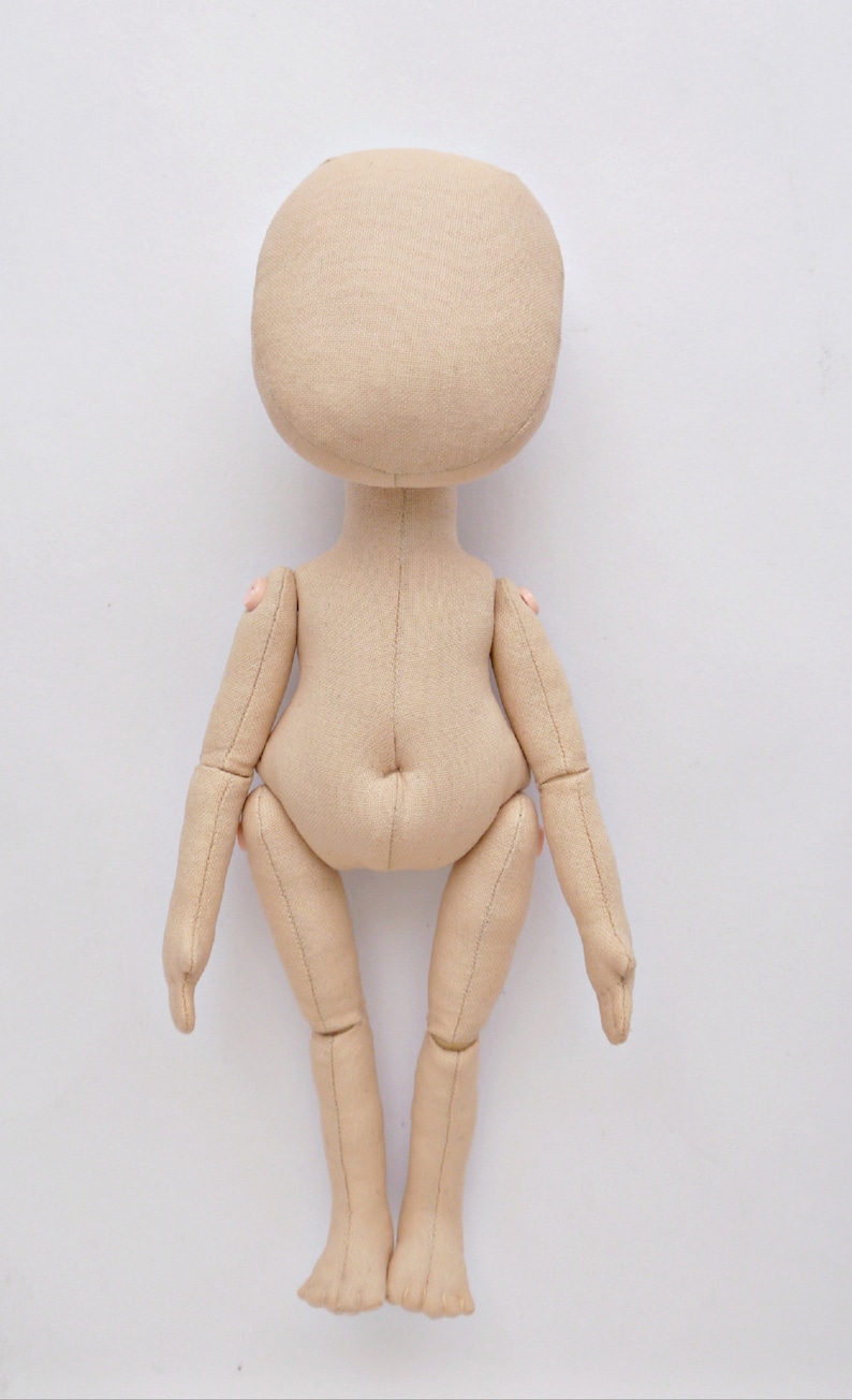 Cloth doll patterns PDF Tutorial pattern doll body Pattern for Etsy