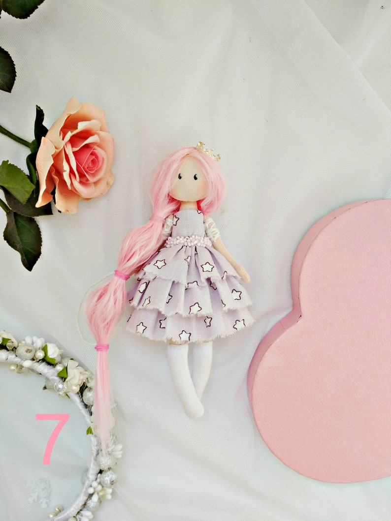 Doll Keychain Doll on the bag Dolls doll accessories 7 inch Etsy