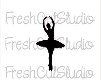 Ballerina Shoes Stencil A4//A5//A6