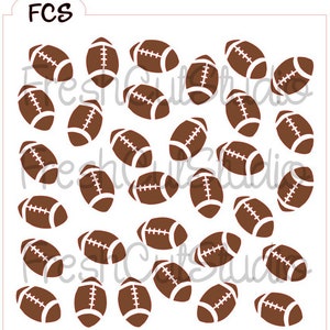 Plantilla de fondo de fútbol - Plantillas para galletas