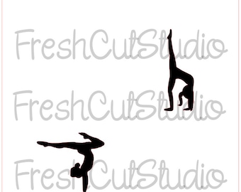 Gymnast Stencils- Cookie Stencil