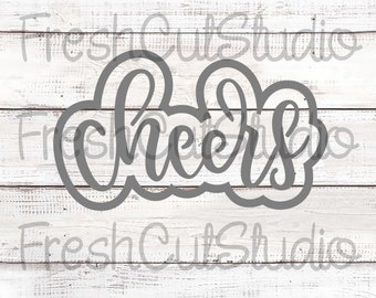 Cheers Cutter with Matching Stencil Option