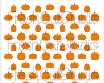 Pumpkin Background Stencil- Cookie Stencil