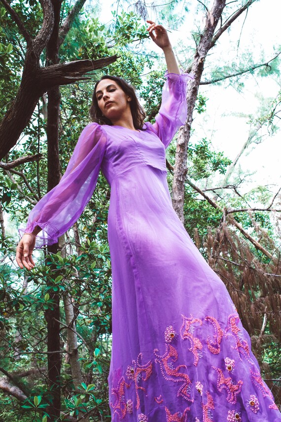 Purple fairytale dress